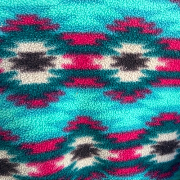 Patagonia Synchilla Aztec Multicolor Pullover Snap T Fleece - Picture 4 of 9